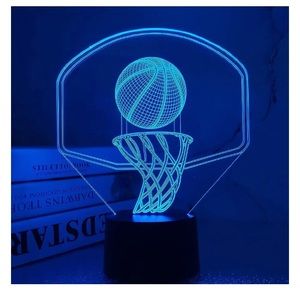 3D Basketball lamp